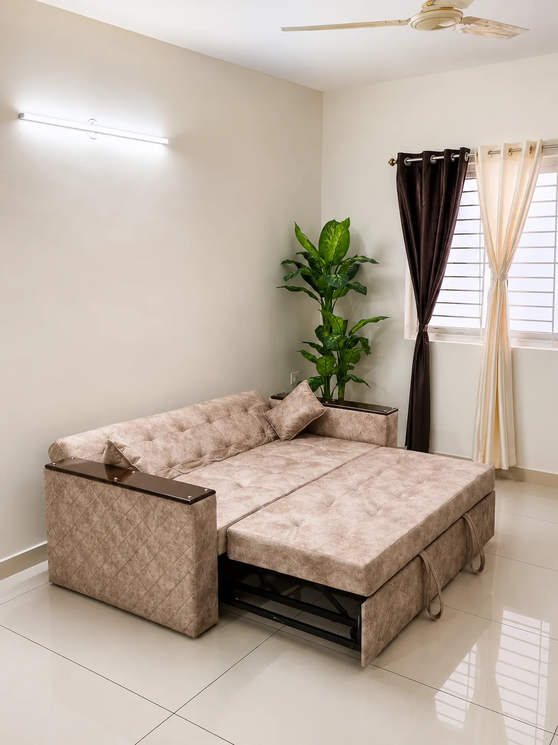 306 - 2 BHK Astha Siddhi Cascade - Living Room